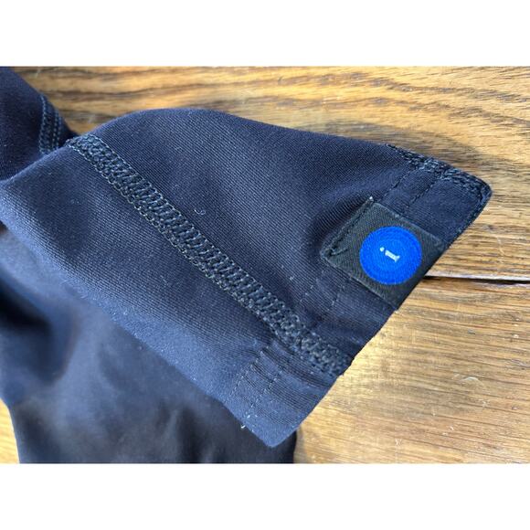 irideon Black Equestrian Leggings Breeched Riding Pants Stretch Pull On Sz XL - Picture 11 of 13